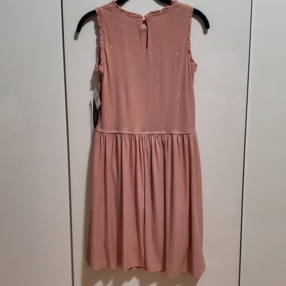 GIRLS BLUSH PINK DRESS - Picture 2 of 4